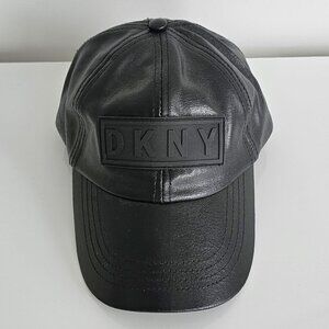 DKNY! New Ball Cap. Leather look! NEW 🆕🆕🆕